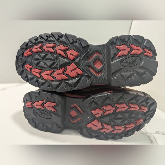 Red Wing leather brown steel toe waterproof work construction boots size 8.5 - Picture 3 of 15